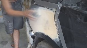 подготовка элемента под грунт. грунтование