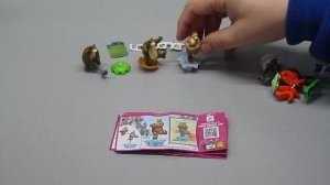 МАША И МЕДВЕДЬ -7 (2019) Киндер Сюрприз - серия "MASHA AND THE BEAR - 7" из Kinder Surprise