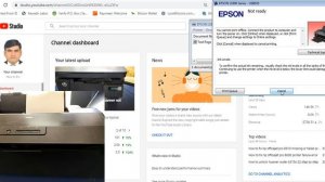 How to fix epson L1800 ink pad is at the end of its service life error