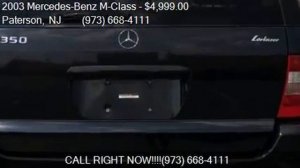 2003 Mercedes-Benz M-Class ML 350 AWD 4MATIC 4dr SUV for sal