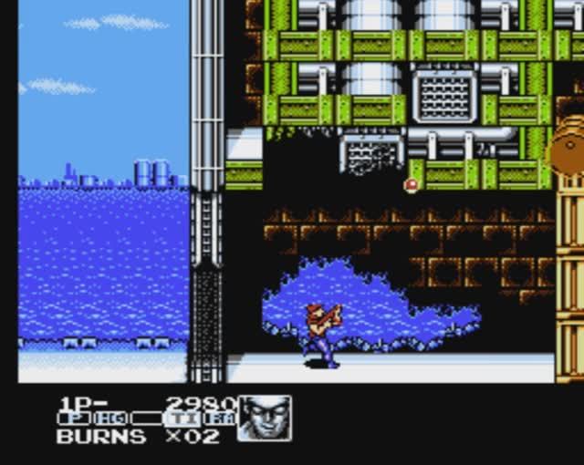 Metal Force NES. Contra Force Beans. Contra Force last Boss.