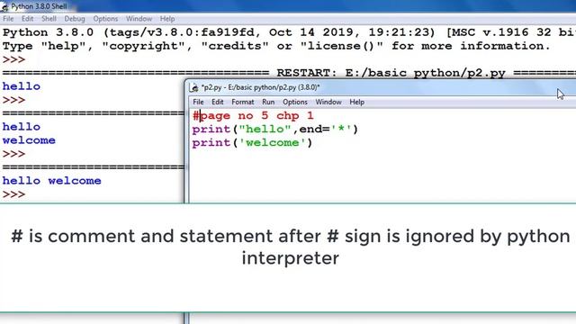 Python Basics Course Lesson  1  -  Getting started with python -  CBSE Class 11