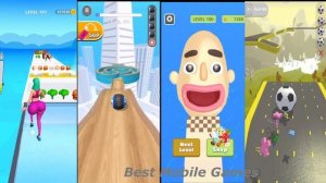 Twerk Race vs Going Balls vs Sandwich Runner vs Action Balls #91 I Satisfying Mobile Game