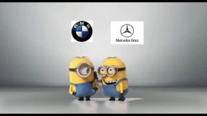 BMW M5 F90 VS MERCEDES E63S AMG (FUNNY MINIONS).