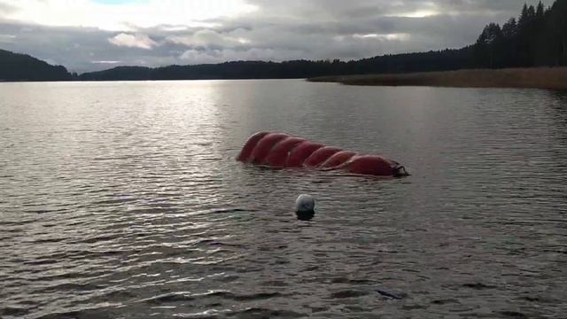 Работа пневматического понтона грузоподъемностью 5 тонн. смотреть онлайн