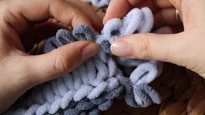 СУПЕР ПЛЕД "АВИ" из ALIZE Puffy MORE. Самый подробный мастер класс! НЕВЕРОЯТНО ПРОСТО и КРАСИВО!