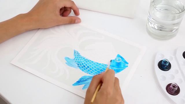 Aquarellum | Une gamme unique pour peindre de jolis tableaux sans dépasser ! смотреть онлайн