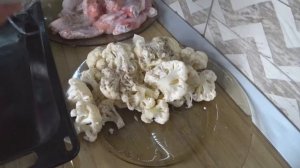 Куриные крылья с овощами запеченные в рукаве. Обед без хлопот. Простой рецепт.