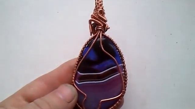 Оплетаем кабошон