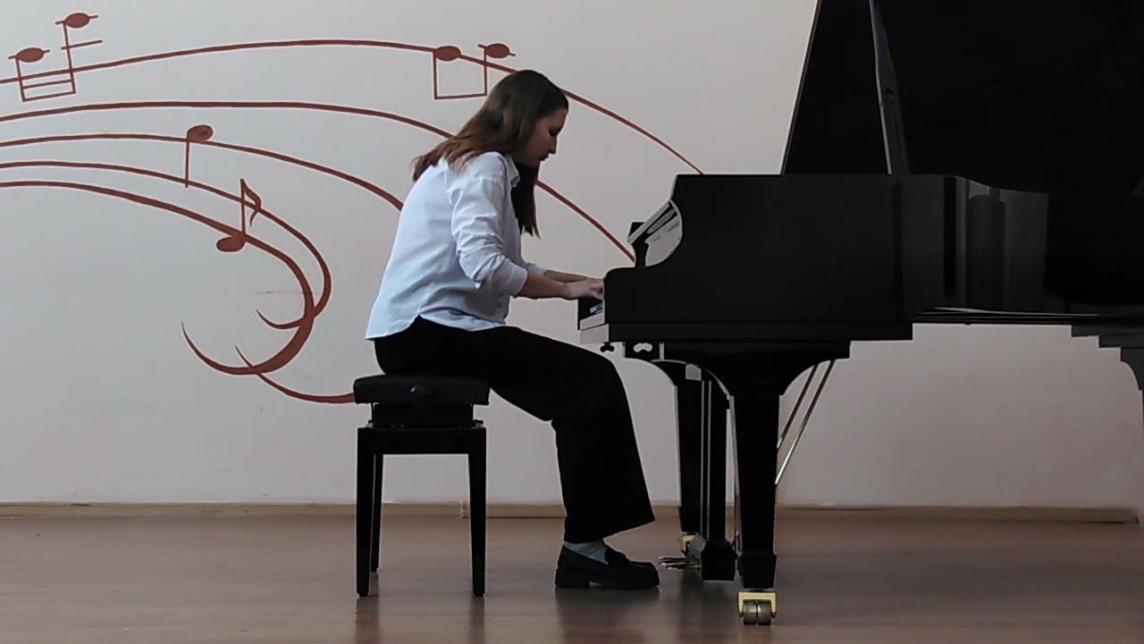 Швыдкая Дарья, И. С. Бах "Трехголосная фуга" C-dur смотреть онлайн