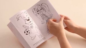 Книга-раскраска "Барбоскины", ТМ "Умка"