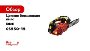 Пила цепная бензиновая CS250   Бензопила CS250