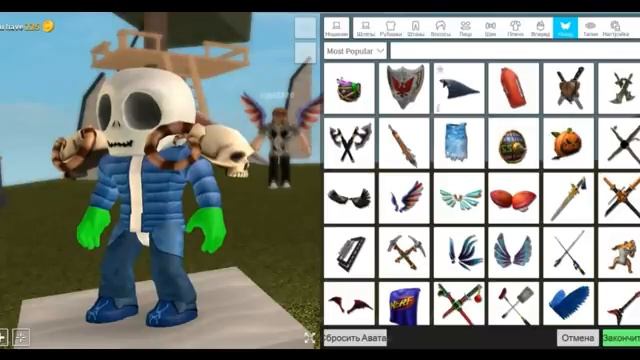 Как стать сансом из андертейл в Robloxian Highschool! | Roblox смотреть онлайн