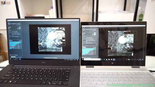 So Sánh Hiệu Năng Đồ Hoạ Giữa Laptop Có CPU Core i7 7700HQ Và i7 8550U смотреть онлайн