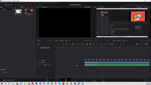 GIT 1 Basic Editing in DaVinci Resolve смотреть онлайн