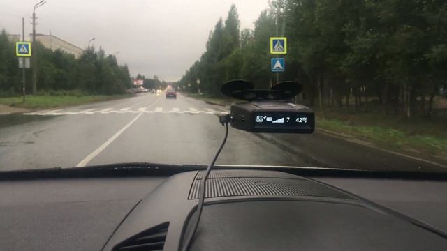 TrendVision Drive-1000 Signature LNA. Чувствительность 2. Определение КРИС по RD за 700 метров. смотреть онлайн