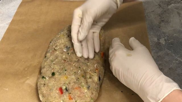 Сочный мясной рулет из курицы или индейки в духовке. БЕЗ  ФОЛЬГИ ❗ Мясной рулет из фарша в духовке