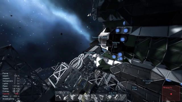 Space Engineers • Solo Survival • 39 • Slow Motion Engaged смотреть онлайн