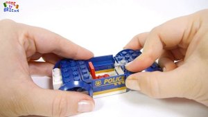 Build a Lego Police Car - MEGA CONTRUX GLK52 police car