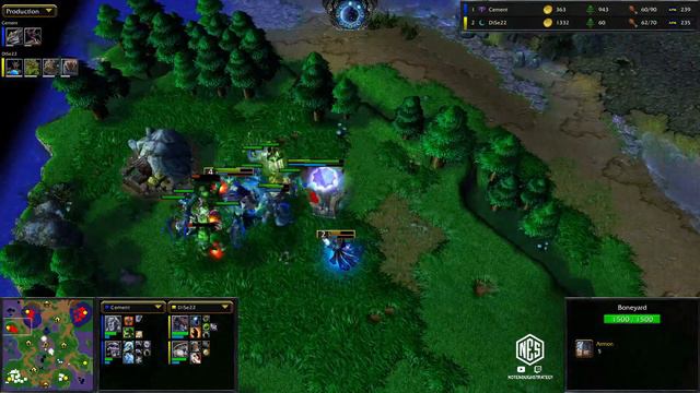 ТОНКИЙ РАСЧЁТ | DiSe [ELF] vs Cement [UD] | Каст Warcraft 3 смотреть онлайн