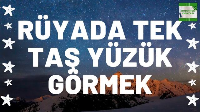 Rüyada Tek Taş Yüzük Görmek Ne Anlama Gelir смотреть онлайн