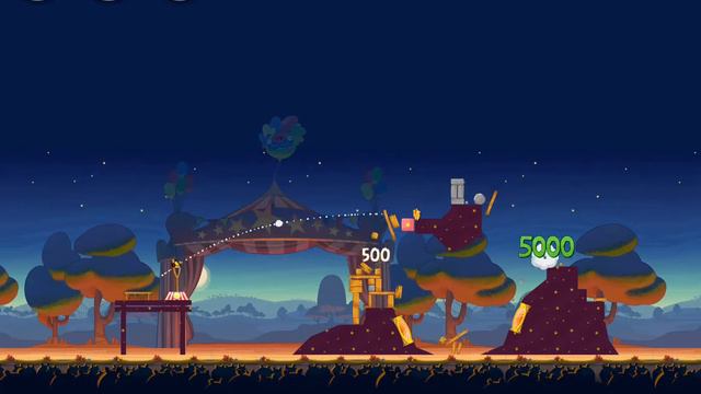 Angry Birds Seasons - Season 3 - Abra-Ca-Bacon 1-14 Three star Walkthrough смотреть онлайн