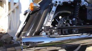 Установка выхлопа фильтра и фары на Harley-Davidson Street Glide 2017