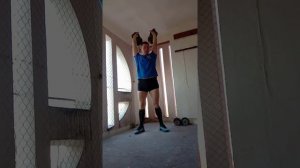30.09.2020г. Трастеры с гирями 16 кг * 3 минуты = 63 раза .