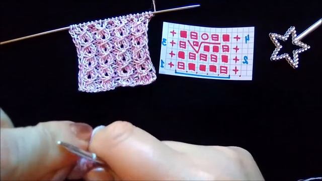 ДЛЯ ЛЕВШЕЙ ЛЁГКИЙ УЗОР УРОК ВЯЗАНИЯ СПИЦАМИ Semidelushka смотреть онлайн