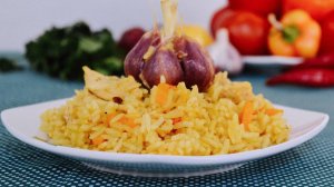 🍲 Плов с куриной грудкой — рецепт диетического второго блюда на обед иди ужин