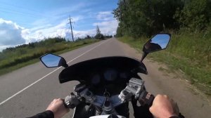 Honda vfr 400r/Покатушечка/Он словно ветер/ВОТ ЭТО РАЗГОН ДЛЯ 400см3...