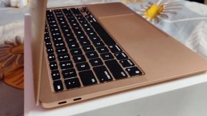 "Unboxing the 2020 Macbook Air M1 Gold" #mac #macair #macm1 #apple #tech