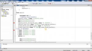 STM8S FLASH, EEPROM, GPIO CONTROL BY ADDRES