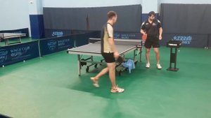 Настольный теннис. Тренировкa с МСМК Станиславом Головановым.
