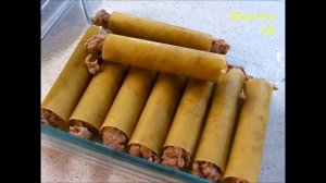 Каннелонни с мясом