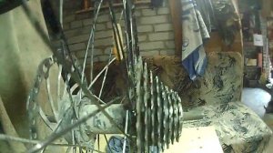 Как снять кассету и заменить спицы у велоспеда