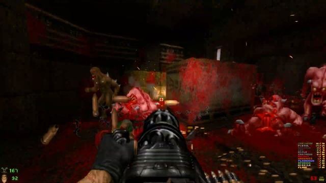 Brutal Doom Black Edition 3.2c - Riot Control | Map02 | PC Gameplay 4K смотреть онлайн