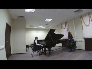 И.С.Бах. Аллеманда Ля мажор BWW 838