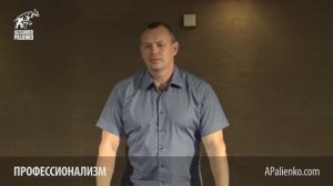 Профессионализм. Александр Палиенко.