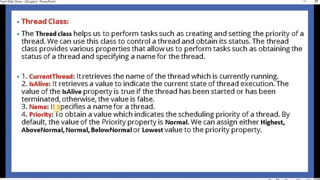 Part 4:- Thread Class in C# | Multithreading/asynchronous and Parallel Programming in C# смотреть онлайн