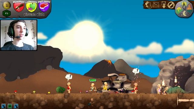 ДИНОЗАВРЫ НАСТУПАЮТ ► Caveman Craig #2 смотреть онлайн