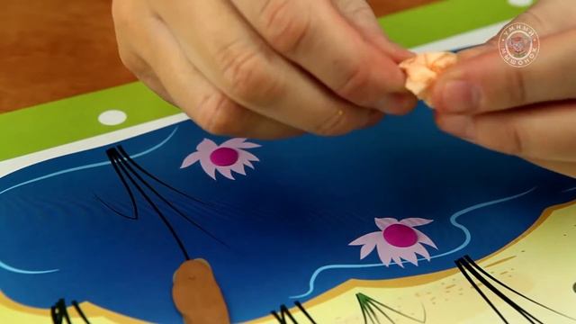 Раскрашивание, Лепка, Аппликация 2+ 11 Дом для лягушонка смотреть онлайн