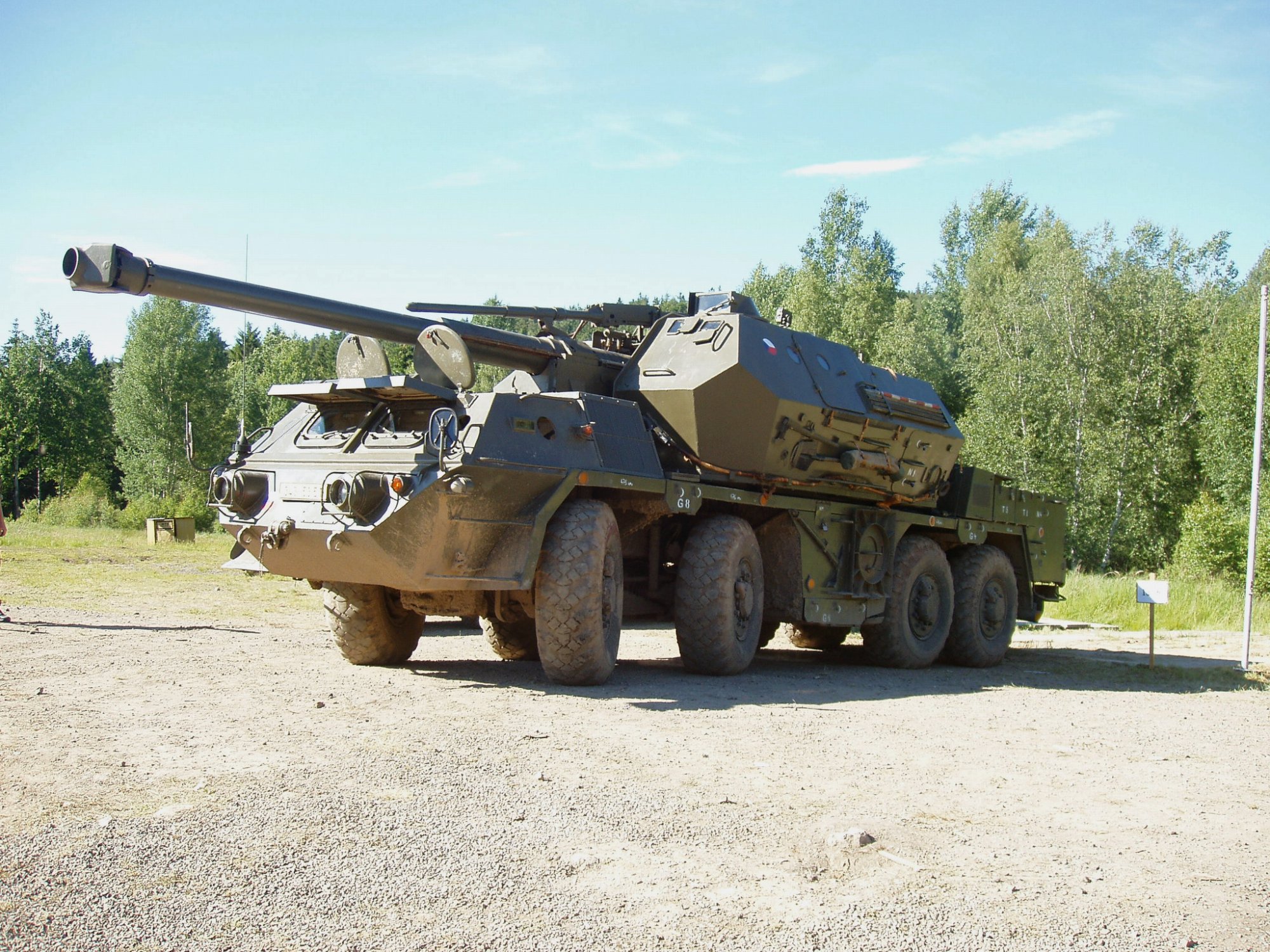 Обзор чешской САУ "Дана" vz.77 / "Dana" vz.77