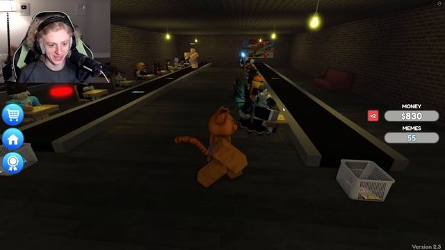 BUYING MY DAD BACK | making memes in your basement at 3 AM tycoon (Roblox) смотреть онлайн