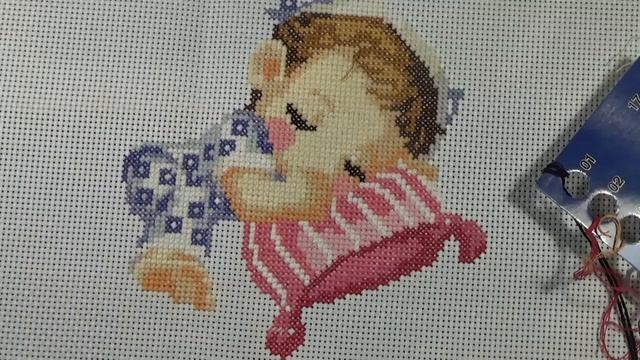 №161. Вышивка крестом/Подушка Сладкий сон/Белоснежка//Марафон День 4 день смотреть онлайн