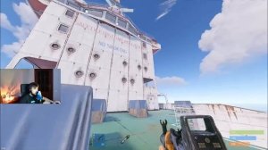 БЗДЕН ПРОТИВ "ЧИТЕРА" на КАРГО в РАСТ/RUST