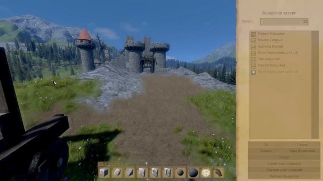 Medieval Engineers - Building a Catapult! смотреть онлайн
