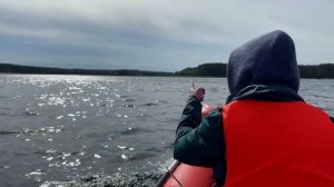 Селигер на байдарке с мотором: видео