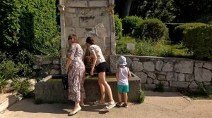 В Крым с детьми на машине. Алупка. Зелёный мыс.