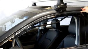 WELLvisors side window deflector vent visor Installation Video Subaru Legacy Sedan 15 and UP